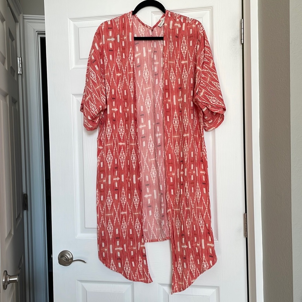 NWT geometric kimono